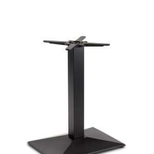 Pyramid - Type Black Metal table base - Pyramid (Square Column)