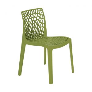 Zest Polypropylene Outdoor Side Chair